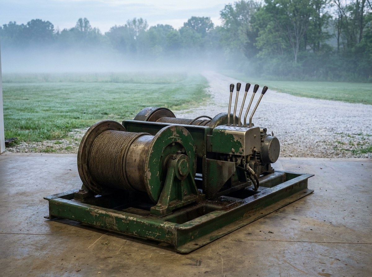 pressure gauge winch skid